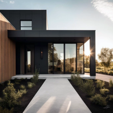 Inspiring custom built exterior