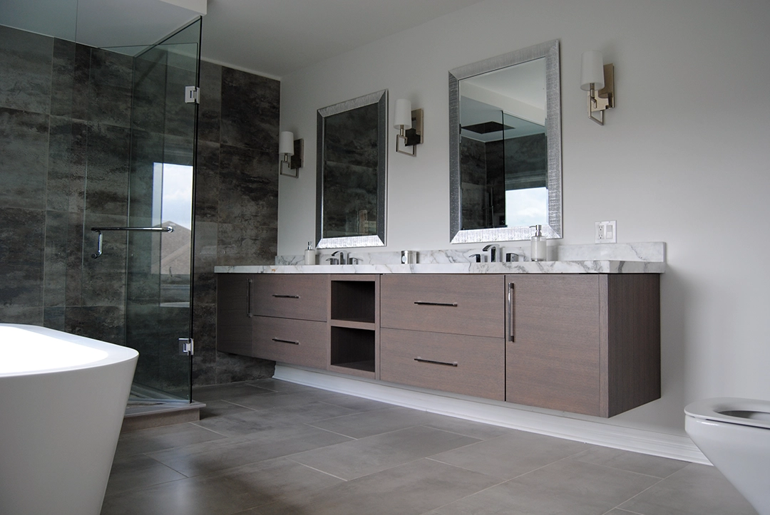 Sleek Bathroom Renovation